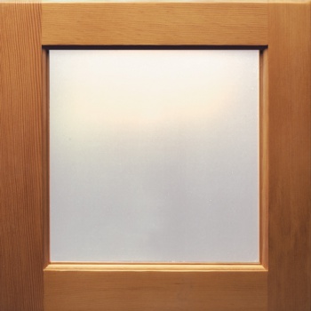 Frosted Glass Door