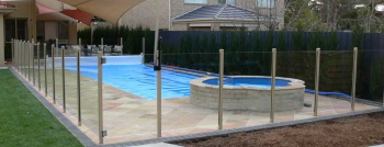 Semi-frameless Glass Pool Fencing